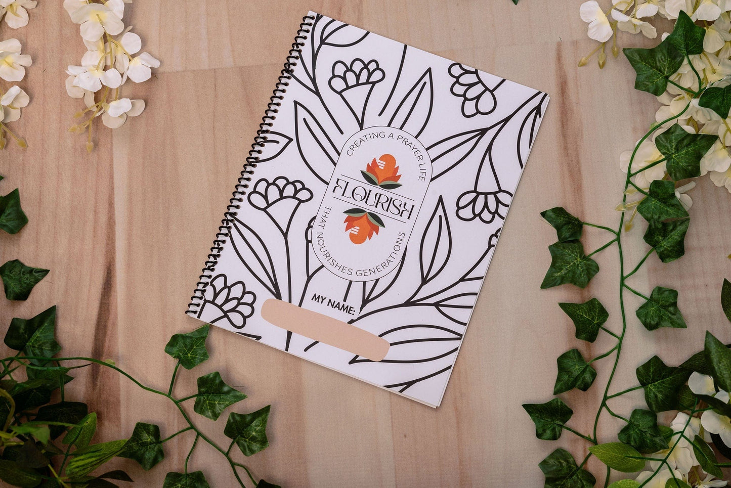 nourish and flourish notebook