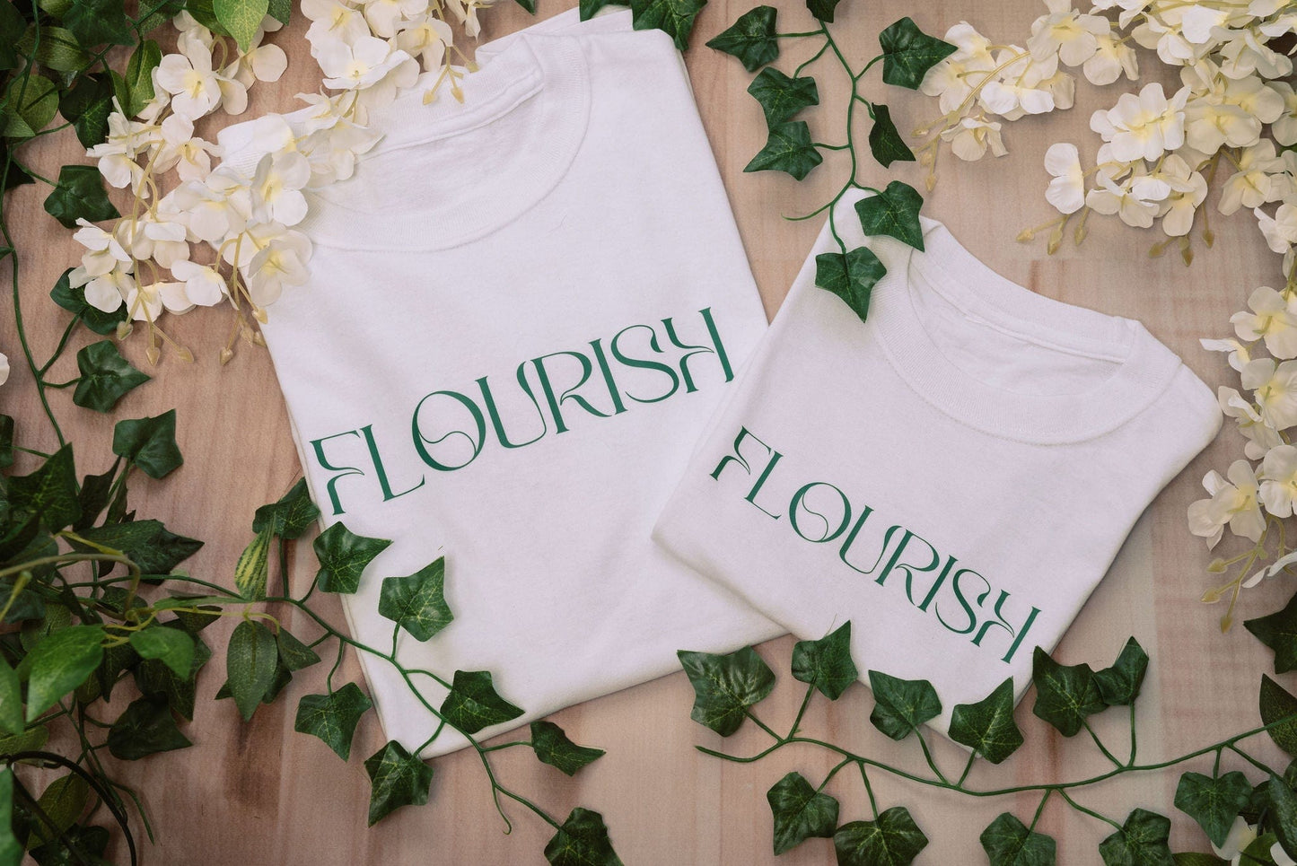 flourish tshirt